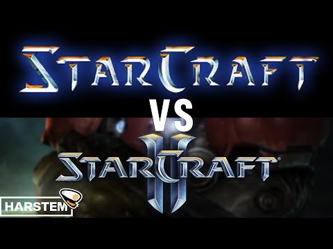 StarCraft 1 vs StarCraft 2 ft Grubby