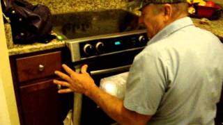 How to repair an over-extended Bosch oven door.