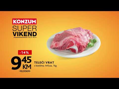 Super vikend akcija u Konzumu! 13.11. - 15.11.
