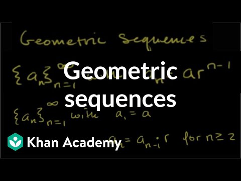 Intro To Geometric Sequences Advanced Video Khan Academy