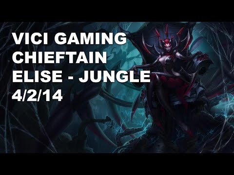 Vici Gaming Chieftain Jungle Elise vs Nidalee - KR Grandmaster Patch 10.8