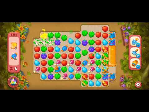 Gardenscapes Level 5356 [Hard Level] #androidgameplay #viralvideo  #games #gamer #gardenscapesgamepl