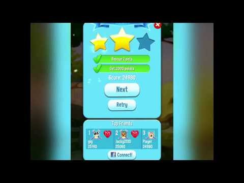 Pet rescue saga level 1