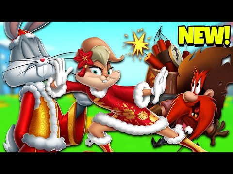 Demolitionist Sam Lunar Bugs Lunar Lola NEW TOONS! in Looney Tunes World of Mayhem