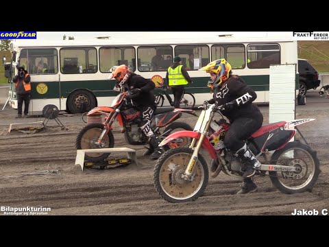 SAND DRAG RACING ICELAND 2021! 2.ROUND - MOTORCYCLES 1CYL