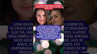 TIA DE LUA BLANCO REVELA DETALHES COMOVENTES DOS ÚLTIMOS DOIS MESES DA ATRIZ