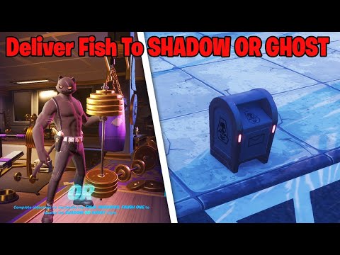 Deliver Fish To SHADOW / GHOST Locations - Fortnite Challenge