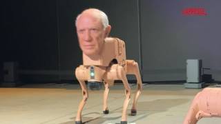 Torino, alla Wave by Vento cani robot dalle sembianze di artisti famosi