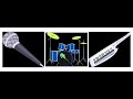 MLP EG 2 RR Twilight Sparkle S Microphone Pinkie Pie S Drums And Rarity S Keytar Vector