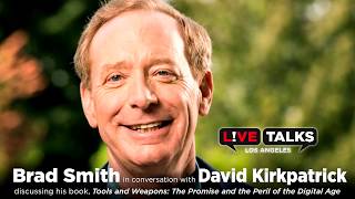 Brad Smith in conversation with David Kirkpatrick at Live Talks Los Angeles