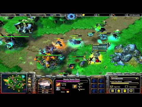 nicker59 (NE) vs PwNu.WaN (UD) - Game 1 - WarCraft 3 gameplay - RN245