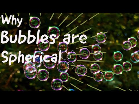 Why are Bubbles Spherical in Shape?