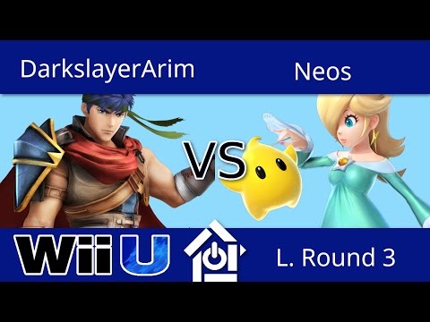 Ledge Gardens - Dark Throne - DarkslayerArim (Ike) vs Neos (Rosaluma) - Smash 4 L. Round 3
