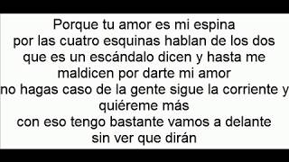 Escandalo marc anthony con letra