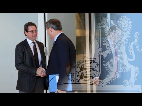 Kabinettssitzung zum Thema Verkehr - Bayern