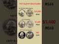 1977 Quarter Value Guides Coin Dollar Coincollecting Quarter Coinvalue