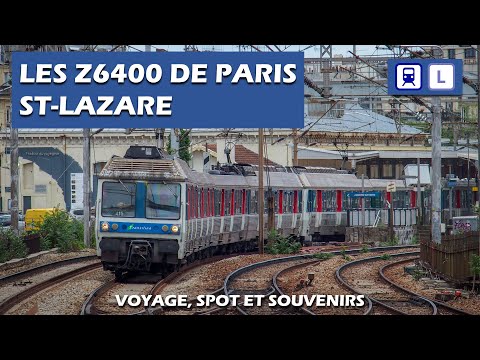 Les Z 6400 de Paris St-Lazare - Transilien L