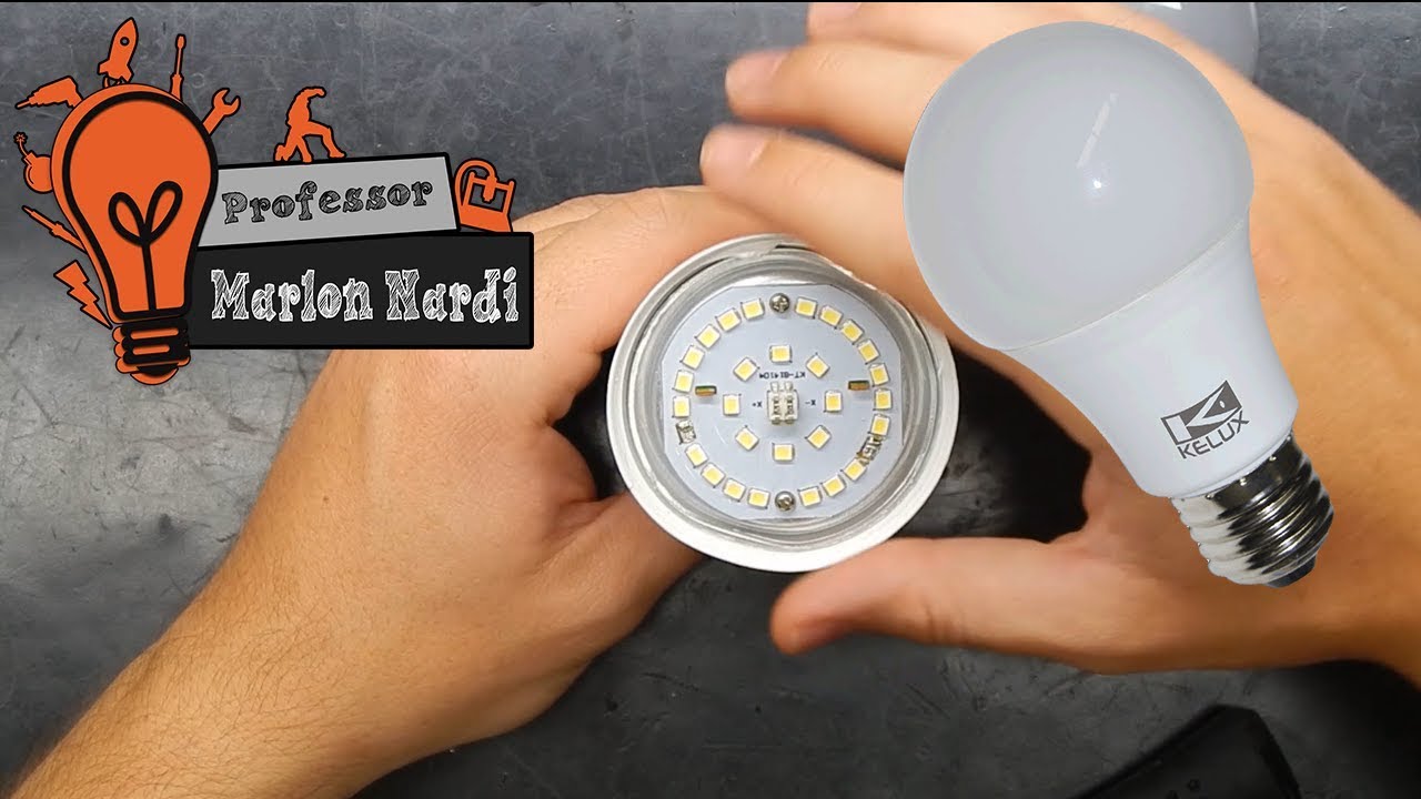 Lâmpada LED Queimada? Aprenda a Consertar de Forma Fácil! Economize!