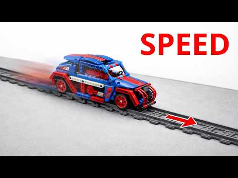 LEGO Technic Train Top Speed Challenge – How Fast Can It Go? | LEGO Smart
