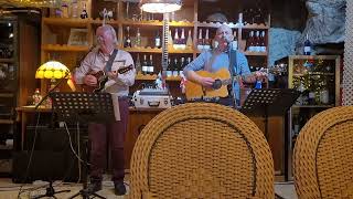 Sweet Caroline at Patio Restaurant in Playa del Ingles. Fantastic Anna Liffey Band, Martin and Pat!