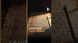4600 Yıllık Excel Tablosu!  #tarihdozu #gdhtarih #kaybolantarihinpeşin
