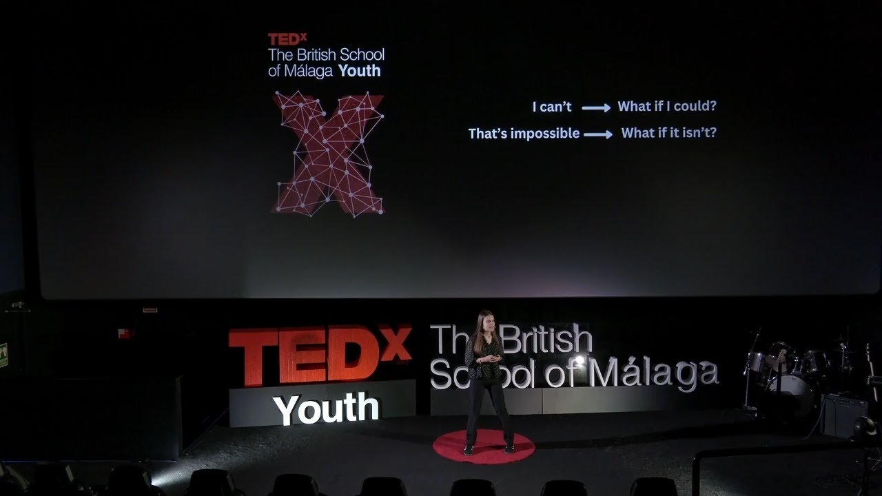 The Power of Asking 'What If? | Julia J. | TEDxThe British School of Málaga Youth