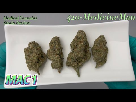 🌳 420 Evolution 22/1 CA MAC aka MAC 1 | Med. Cannabis #StrainReview | 420-MedicineMan