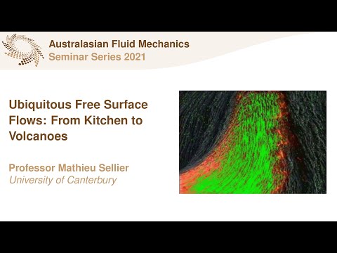 AFMS Webinar 2021 #12 - Professor Mathieu Sellier (University of Canterbury)