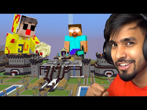 Scary HEROBRINE In Techno Gamerz Castle 😱 | Minecraft in hindi