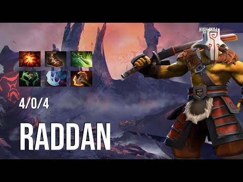 Dota 2 Pro Gameplay   Raddan   Juggernaut   4 0 4   High Skill Dota 2 / Carry Team Spirit - Yatoro