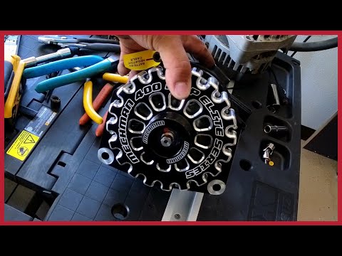 mechman 400amp alternator with 1/0 awg big 3 wiring installed 07-13 Sierra