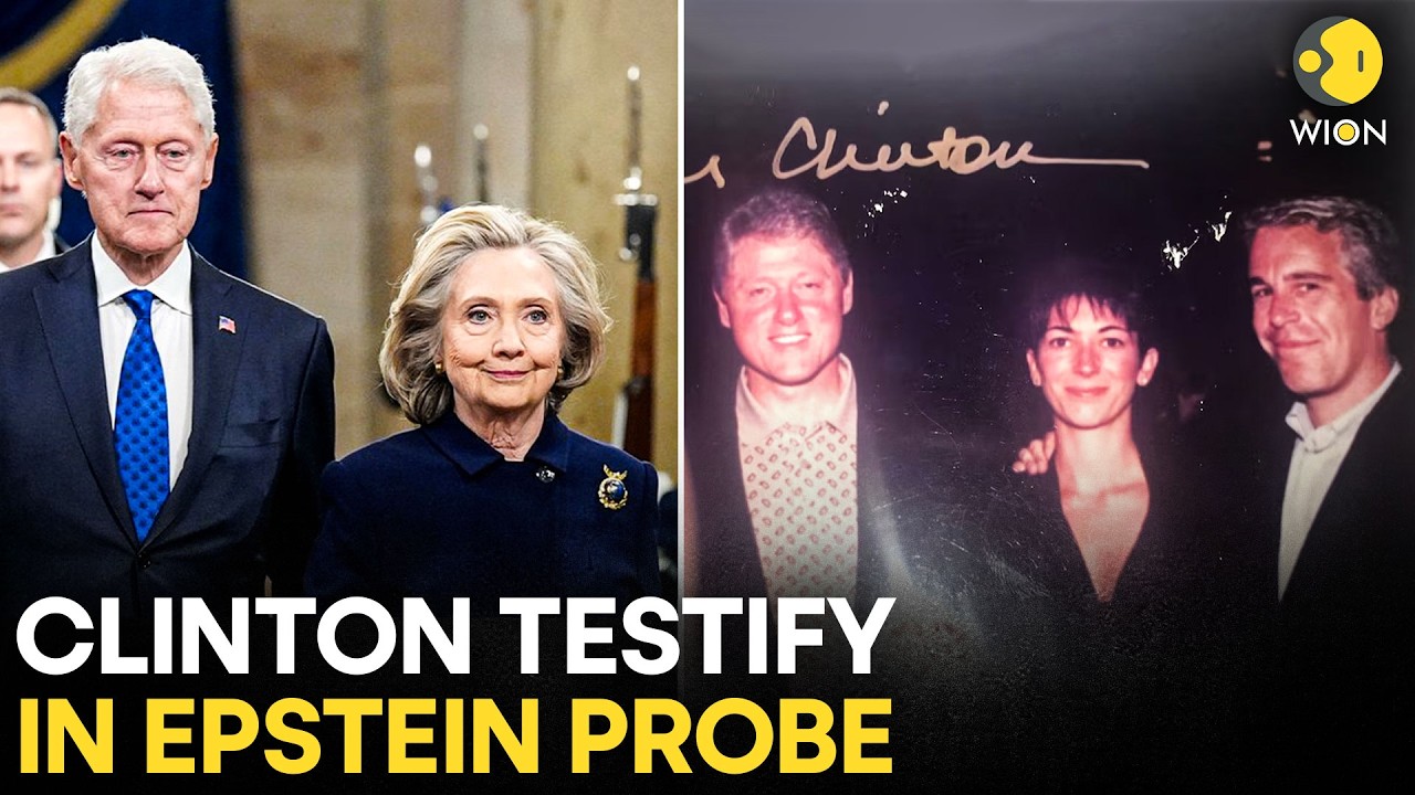 Epstein Files LIVE: Hillary Clinton Deposed by House in Epstein Investigation | WION