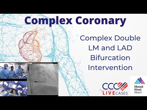Complex Double LM and LAD Bifurcation Intervention - April 16, 2019