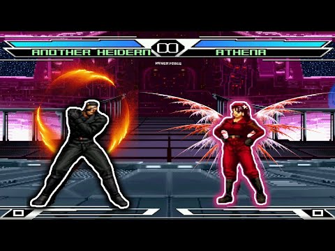 [MUGEN KOF] Another Heidern vs Athena Heidern | Super Ultimate Moves 🔥 MUGEN FORCE