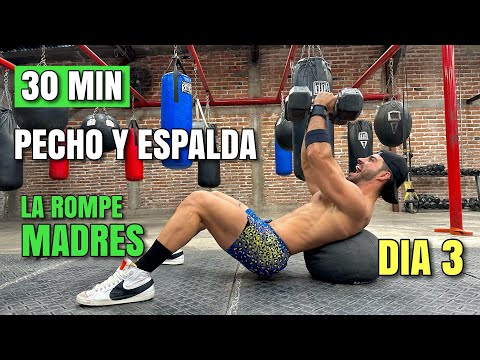Quick Home Chest, Back, and Triceps Workout (30 Minutes) The Killer Day 3