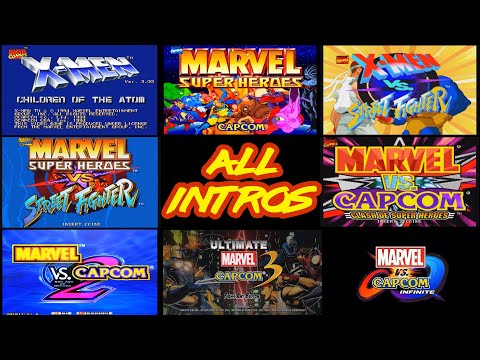 Marvel vs Capcom : Evolution of Intros (1994 - 2017)