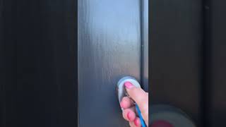 How to unlock the front door