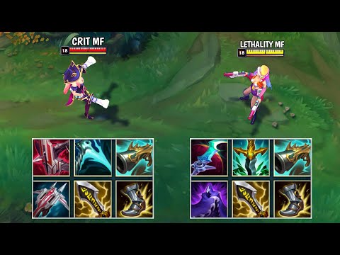 CRIT MF vs LETHALITY MF FIGHTS & Best Pentakills!
