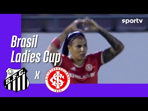 Gols e lances de Santos x Internacional