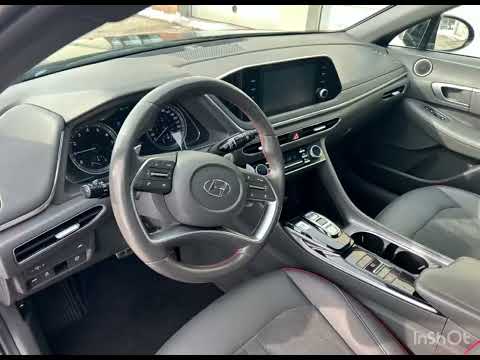 2022 Hyundai Sonata 1.6T Sport in Black for sale at Finch Chrysler Dodge Jeep Ram Ltd in London, ON