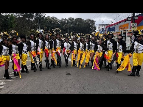 Coreográfico da Banda marcial BAMARE no Concurso de Bandas e Fanfarras CONFAMCRUZ 2024