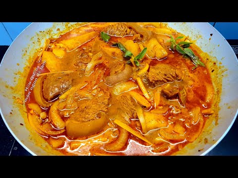 cách nấu CÀ RI DÊ mềm thơm ngon đơn giản - Hữu Quốc món ngon dễ làm