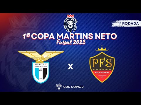 COPA MARTINS NETO 1ª FASE - Razante x Paulistinha 🏆