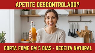 Uncontrolled appetite? Apple cider vinegar curbs hunger in 5 days - APPRENDIZ CHANNEL