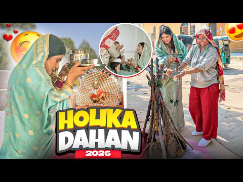 Our First Holi Together in Ghata ❤️🧿🔱 || Hellops8 