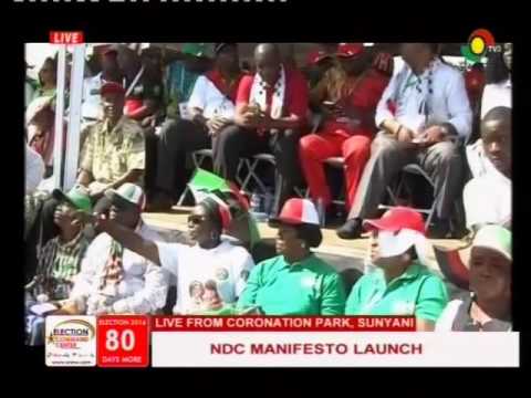 Aseidu Nketiah addresses party faithfuls @ manifesto launch  - 17/9/2016