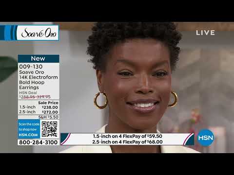 HSN | Soave Oro Italian Gold Jewelry 05.04.2023 - 03 PM
