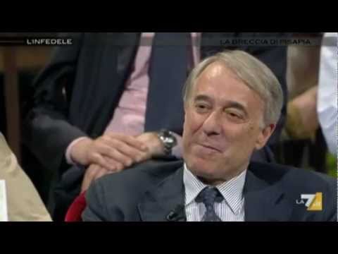 Pisapia commenta i risultati delle elezioni milanesi (L'infedele, 16/05/2011)