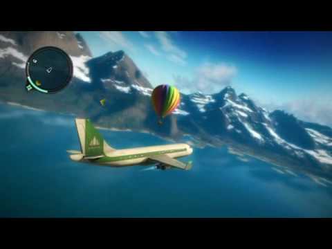 Just Cause 2, balloon transport