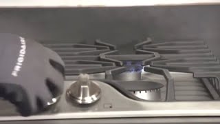 How to Install Frigidaire gas cooktop properly and safely !!